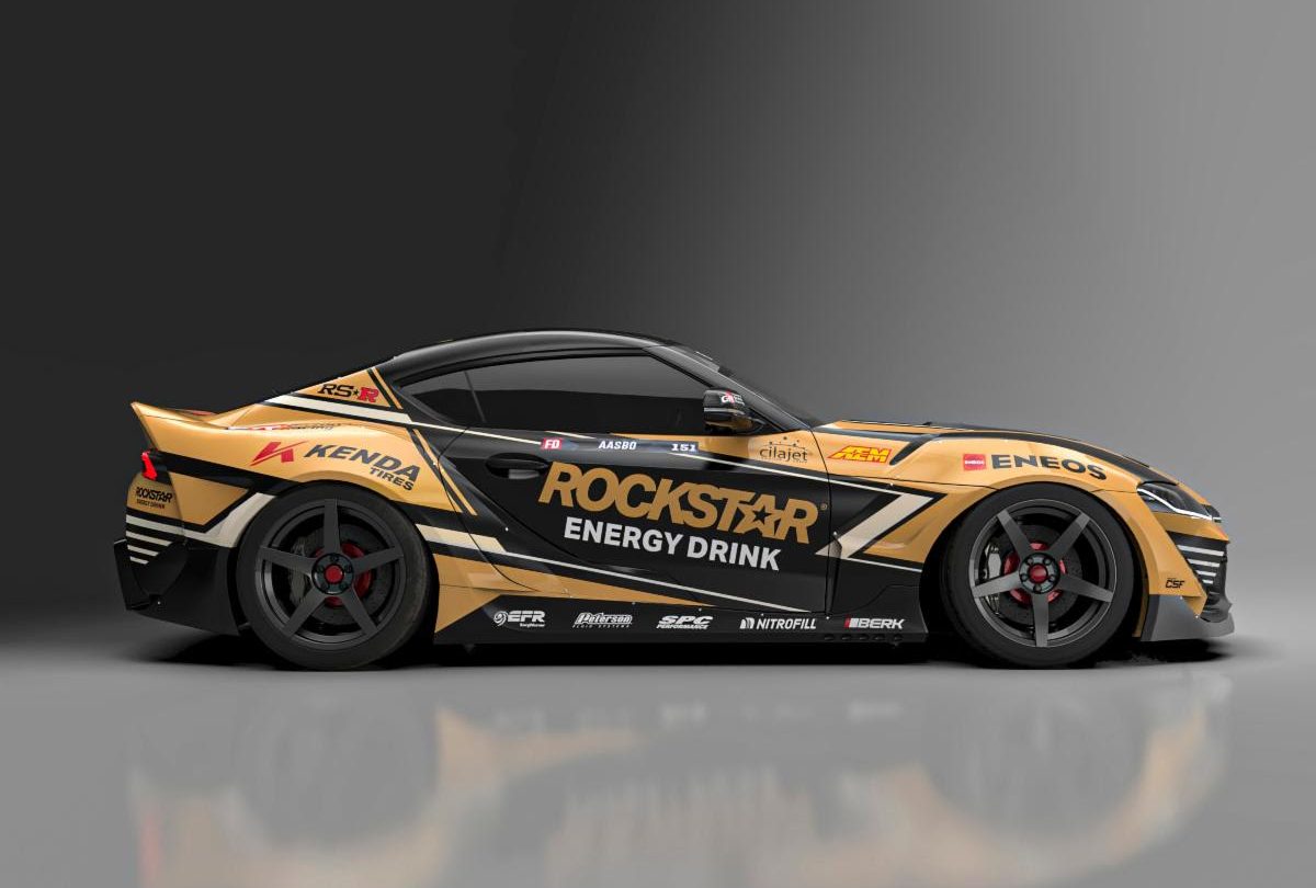 Fredric Aasbø Papadakis Racing Rockstar Energy Toyota GR Supra