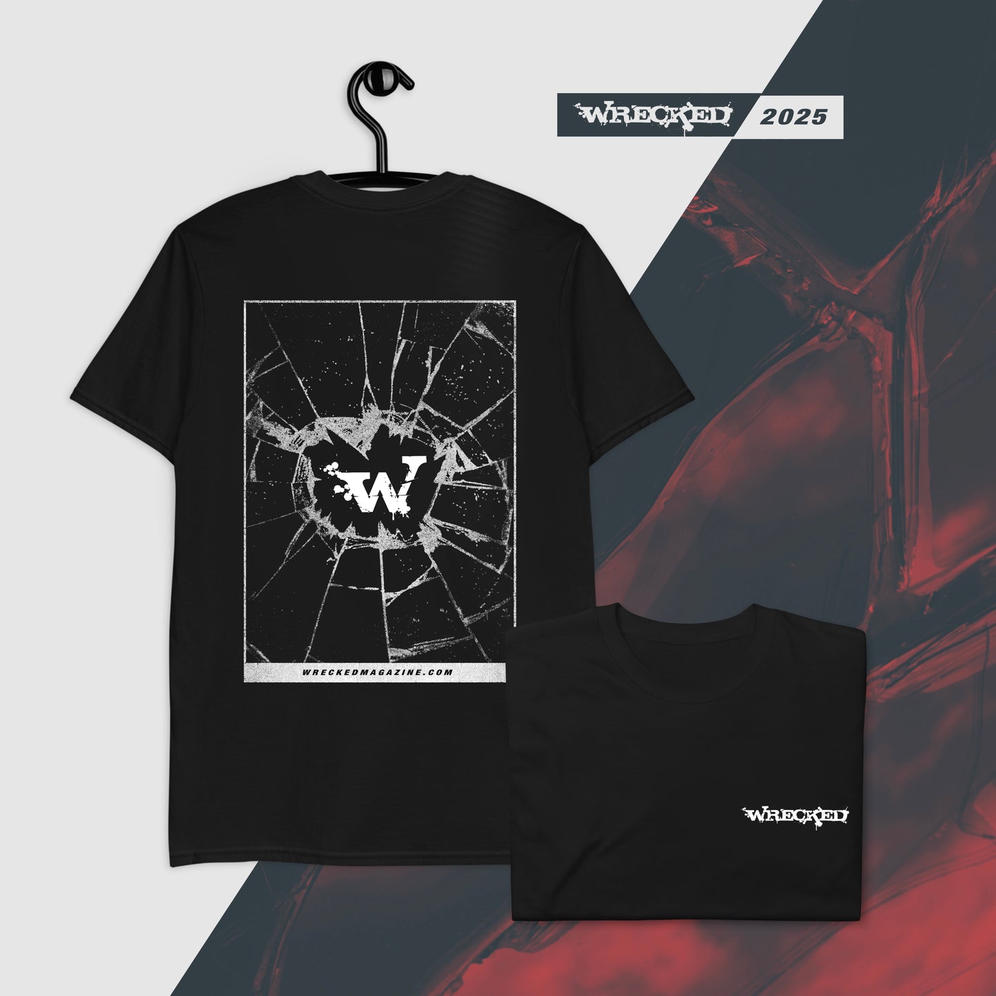 WRECKED / SHATTERED TEE