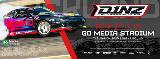 2025 D1NZ Round 3 Event Header