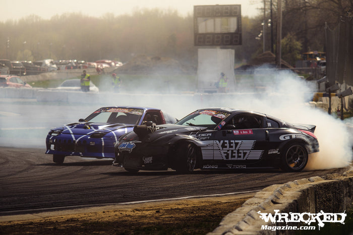 Drift cars at Gambler