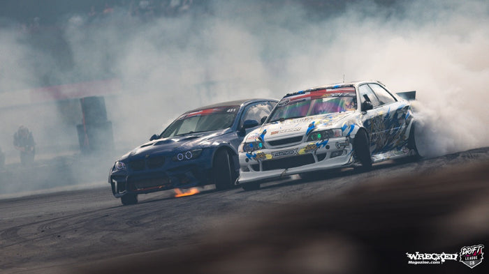 Drift cars tandeming