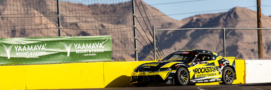 Frederic Aasbo waits to drive at FD Las Vegas